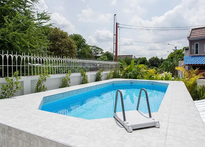 Villa Private Pool Style, Heart In Bkk ,metro,cabaret Show,rca, Jodd Fair,chatuchak